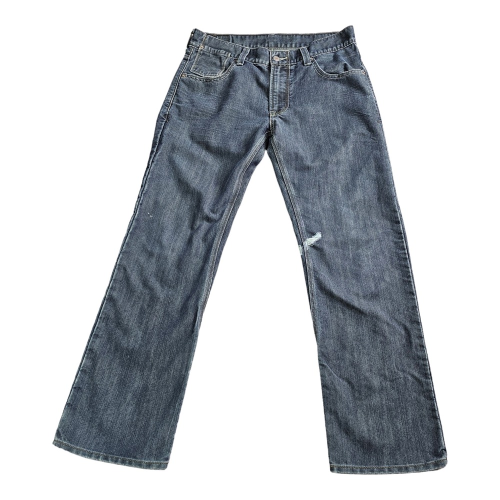 Levis 514 Jeans Mens Size‎ 33x29.5 Blue Denim Flap Pockets Straight